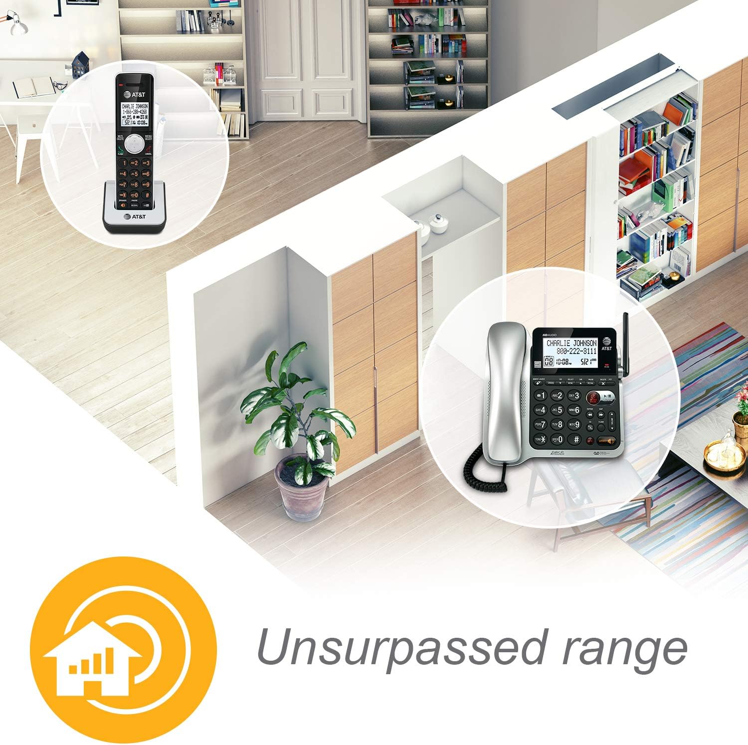 Exсluѕіvе Dіѕсоunt 70% Prісе AT&T 2 Handset Corded/Cordless Answering System with Caller ID/Call Waiting (CL84202)