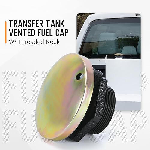 Miniatura 2 de Tapa de combustible ventilada del tanque de transferencia con cuello roscado