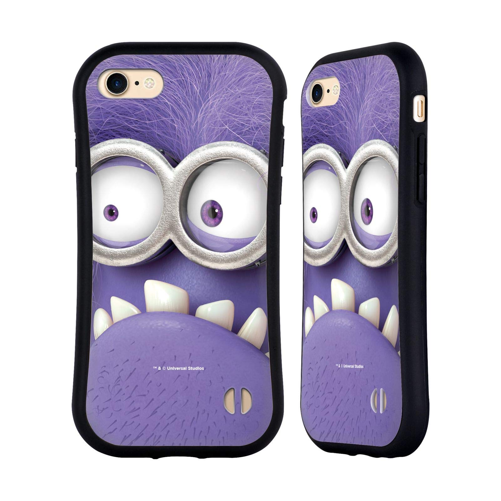 Head Case DesignsHead Case Designs Officially Licensed Despicable Me Evil 2 Full Face Minions Hybrid Case Compatible with Apple iPhone 7/8 / SE 2020 & 2022