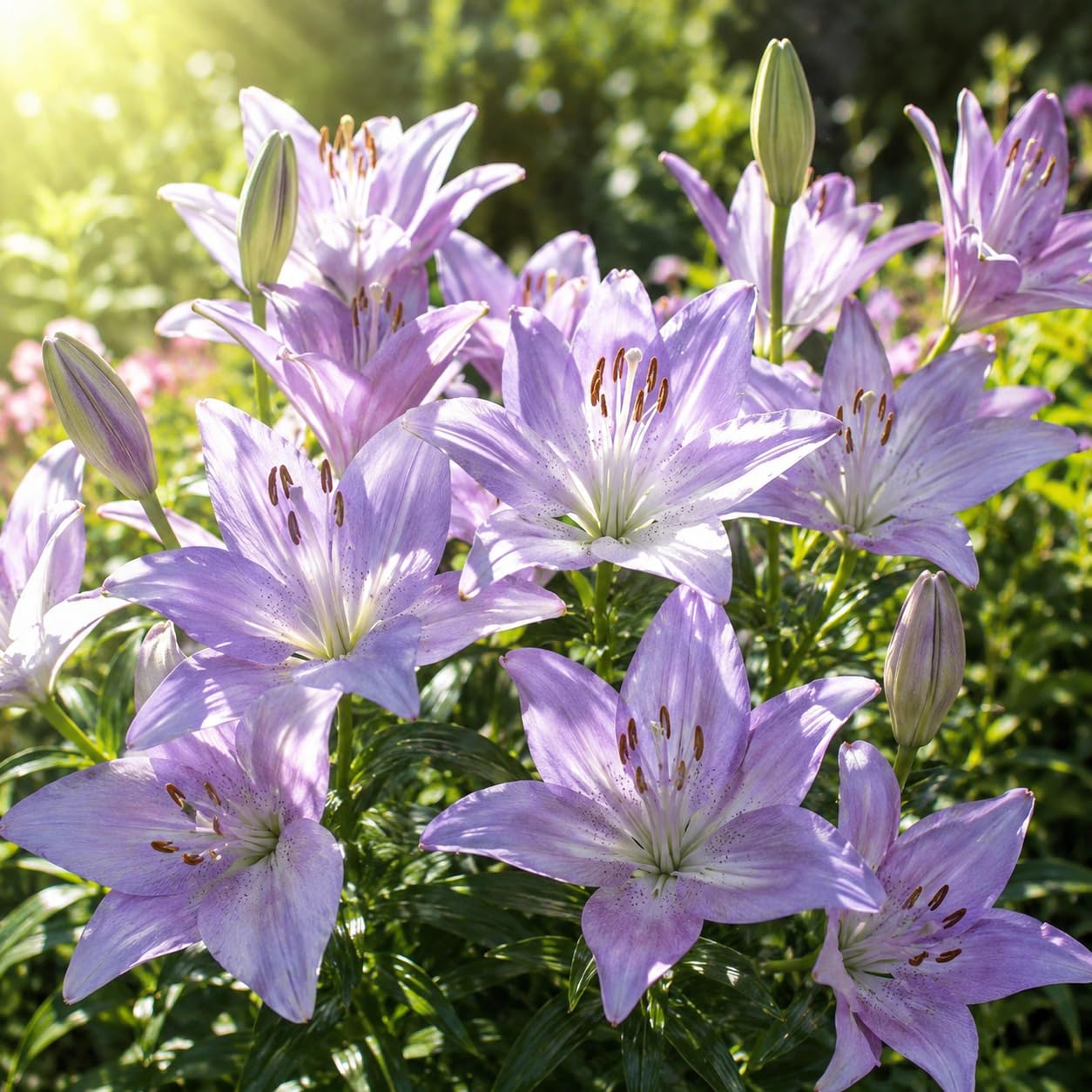 Lilien, Kunst Design-Lily-Schick-Hochwertige Dekoration, Zauberhafte Gartengestaltung -10zwiebeln-h