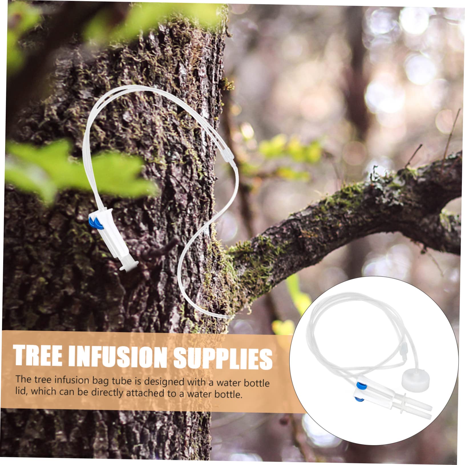 VICASKY Baum-Infusionsbeutel – Tropfschlauch Mit Dosierventil Für Gartenbäume, Zitruspflanzen & Gewächshaus