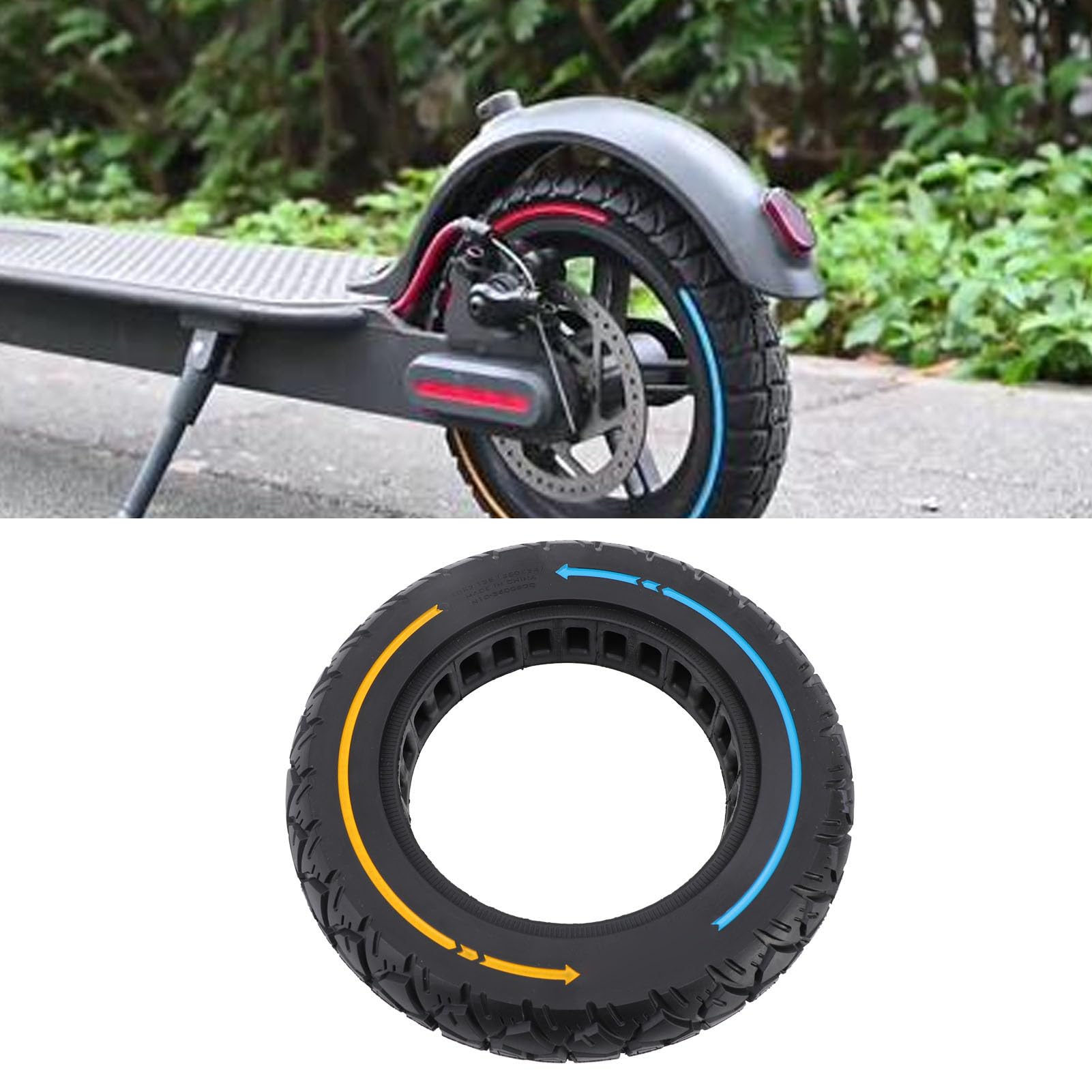 10 Inch Scooter Tire ERL 10 Inch Electric Scooter Tubeless Tire 10x2.70 ...
