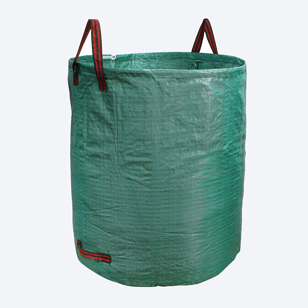 Supfine Sacs de Jardin Lot de 5-500L Sac Jardinage Dechets Imperméables et Résistants à la Déchirure - Sac Dechets Verts Réutilisable