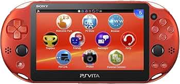 psビイタ Amazon.com: Sony PlayStation Vita 2000 Wi-Fi Metallic Red (Japan