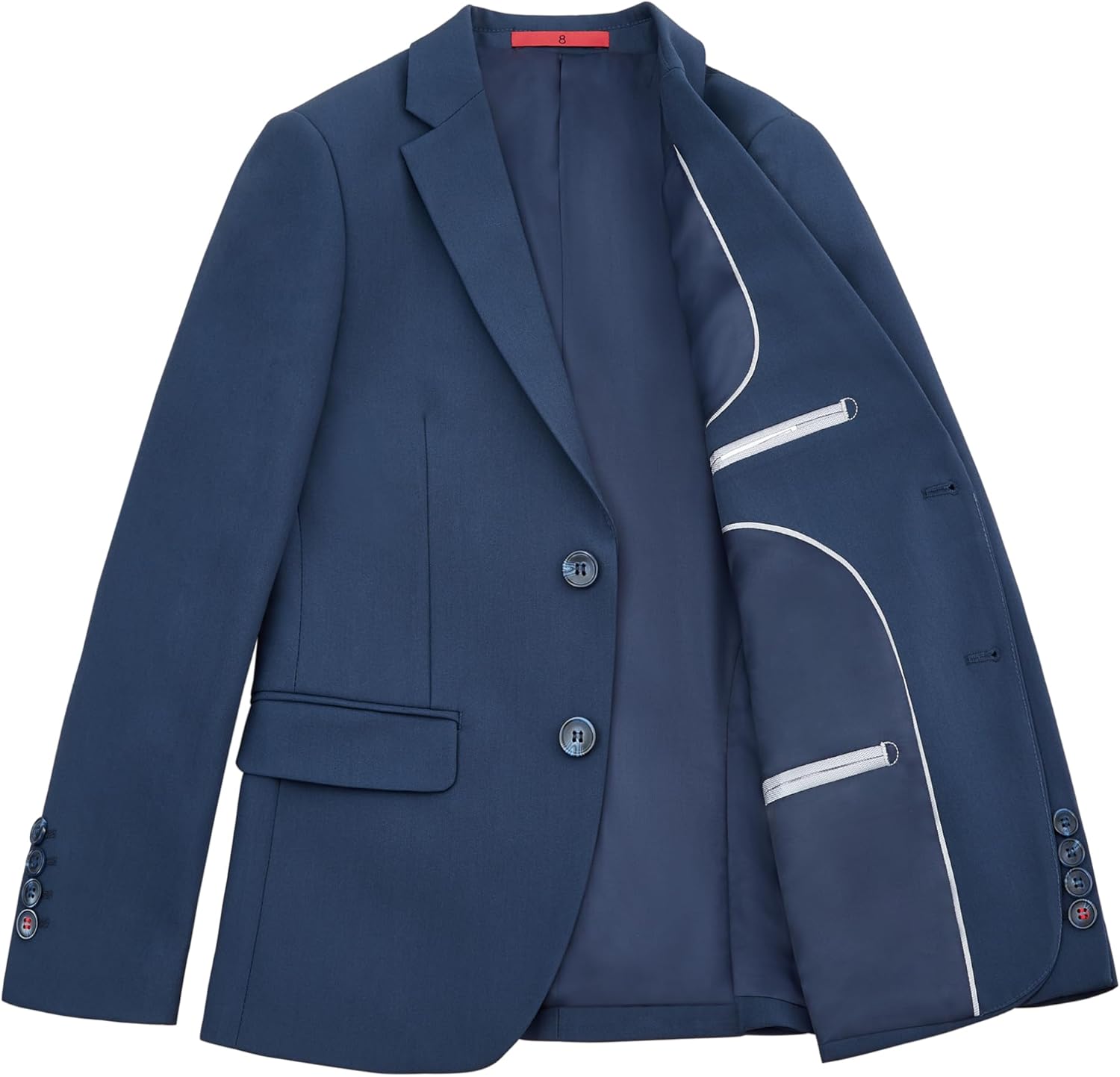 Boys Suit Set Stretch Fabric Kids Suit Slim Fit & Husky Fit Options - Image 5