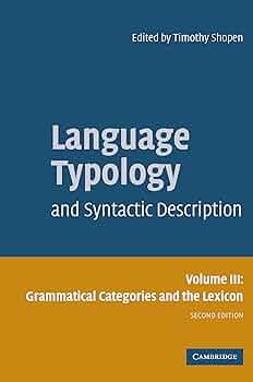 Language Typology Volume Ⅲ Language Typology 3 Volume Hardback Set 2nd Edition