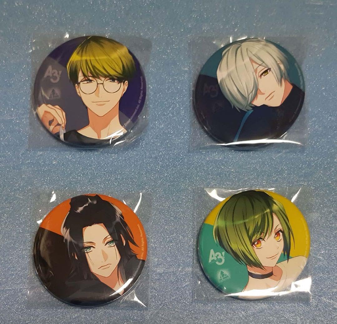 A3! アパレル　コラボ　缶バッチ　コンプリート A3! アパレル コラボ 缶バッチ コンプリート 赤倉×サンリオ