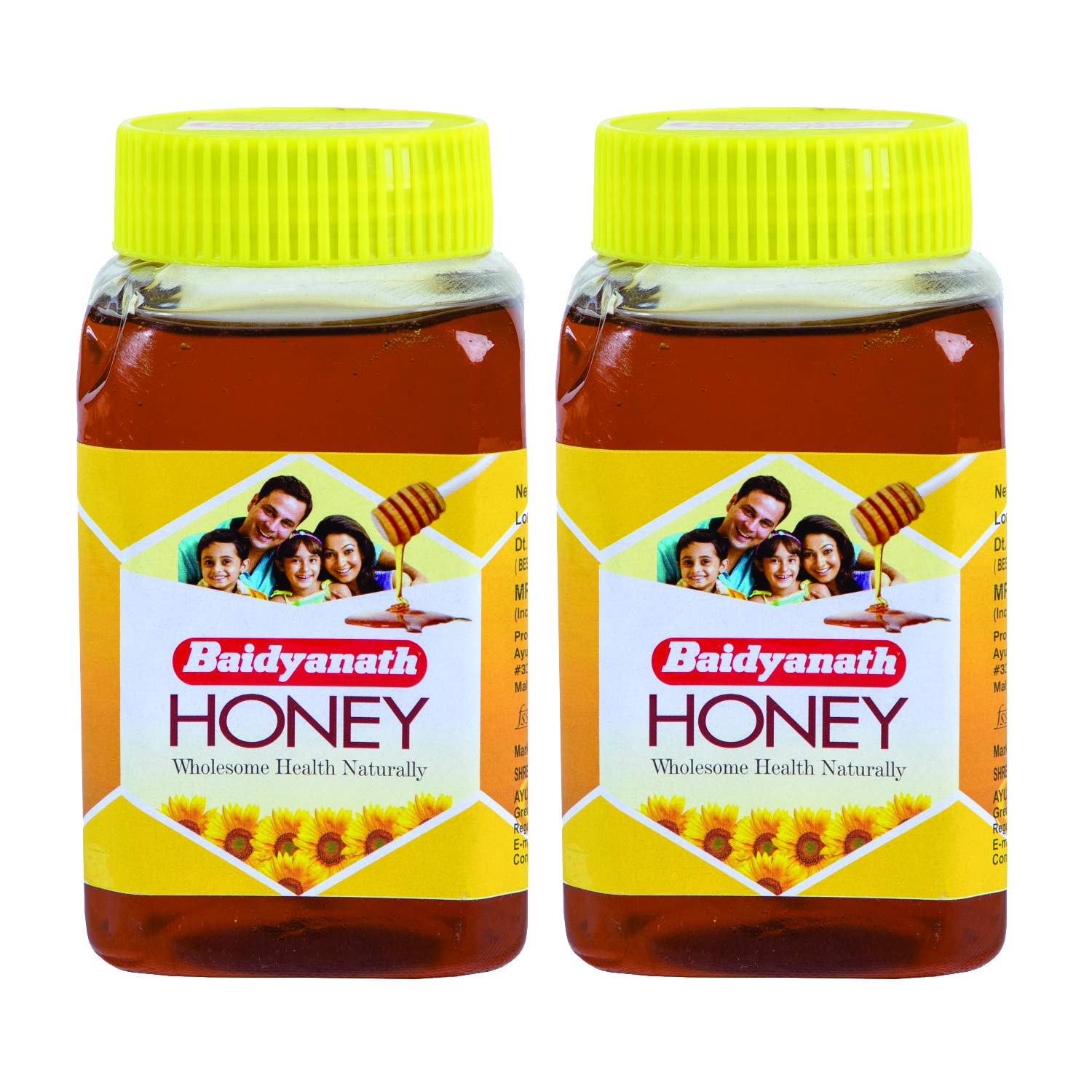 Baidyanath Honey 500g (Pack of 2) | Natural Immunity Booster, Pure & Wholesome - Weight Loss Support, Radiant Skin, Cough & Cold Defense | No Added Sugar (B08CHFHB8L) Amazon Price History, Amazon Price Tracker