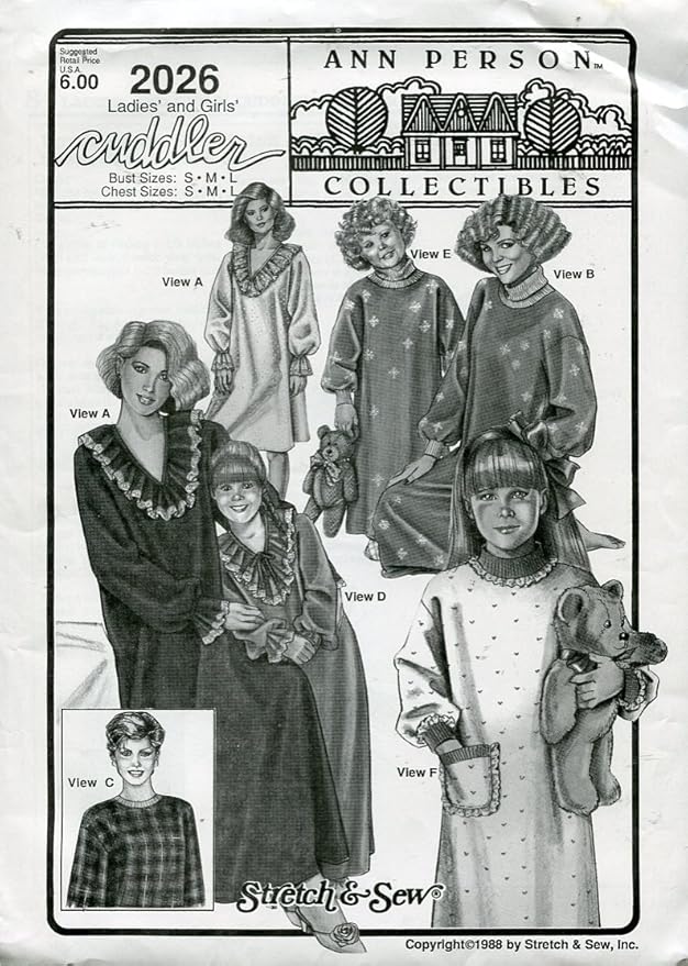 Ann Person Collectibles Stretch & Sew Pattern 2026 Ladies Ann Person Collectibles Stretch & Sew Pattern 2026 Ladies