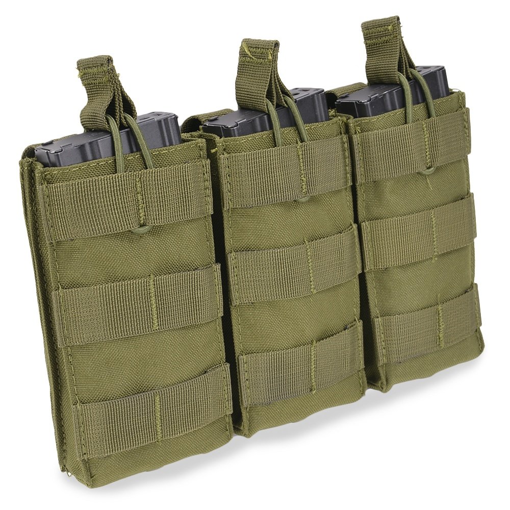 四度戦術　 オリーブドラブ　2×3マグポーチ Amazon | CONDOR トリプルマグポーチ M4 M16 オープントップ MA27