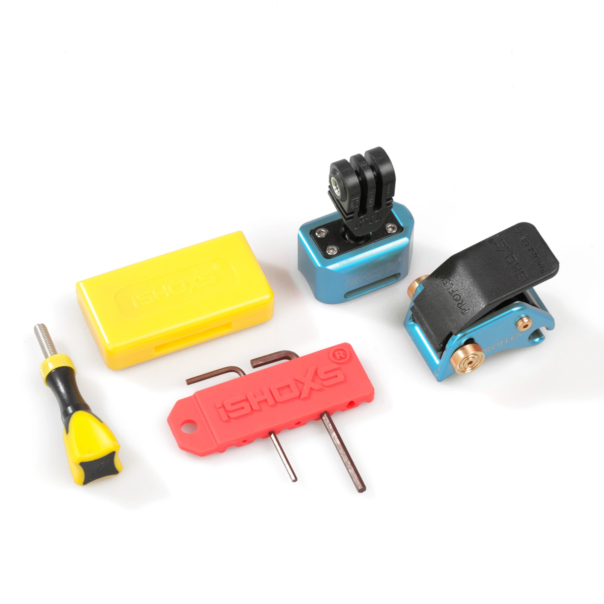Supporto per cintura Proflex con funzione di sgancio rapido, supporto in alluminio altamente flessibile, adatto per GoPro e sport o action cam compatibili