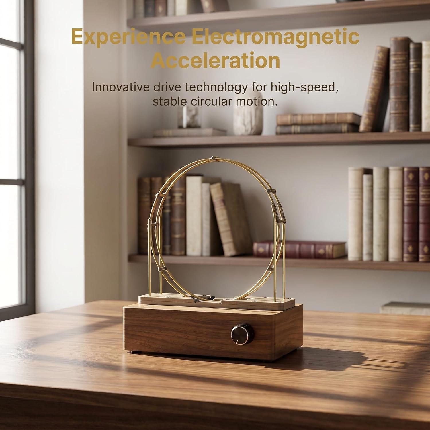 Modelo De Movimiento Perpetuo con Accionamiento Electromagnético, Dispositivo De Demostración para Aulas De Física, Circuito De Bolas De Acero con Alimentación De 12-24 V CC, Profesores