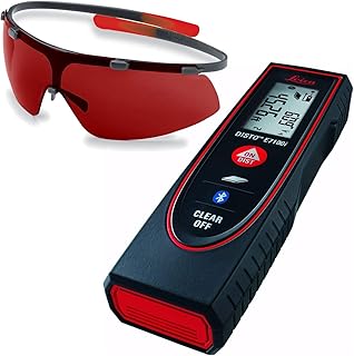 Leica DISTO E7100i Laser Distance Meter with GLB30 Laser Enhancement Glasses