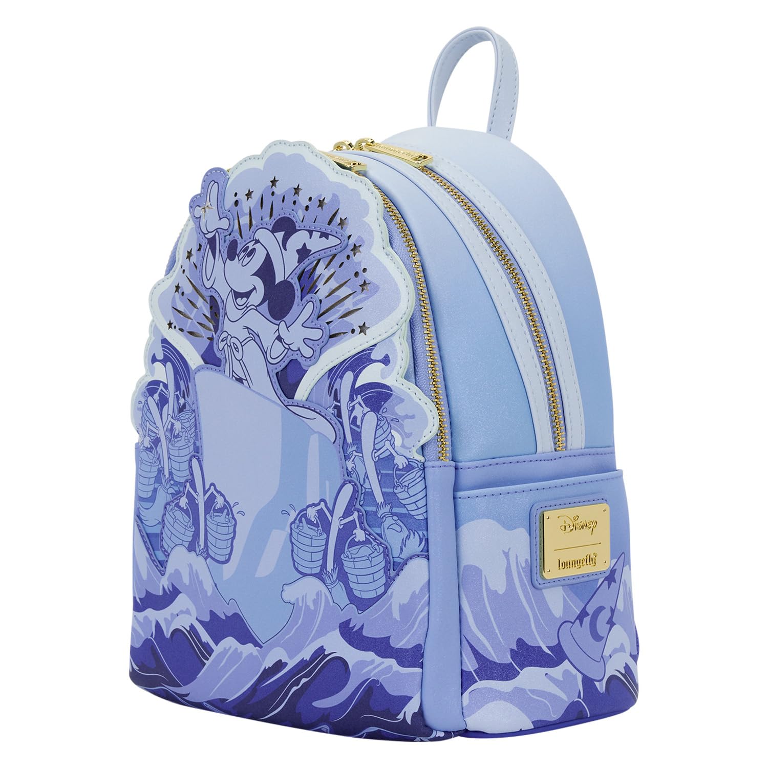 Loungefly Disney Mickey Mouse Fantasia Glow Mini Mochila - Producto Oficial - Artículo 1 Catálogo Noviembre 2025