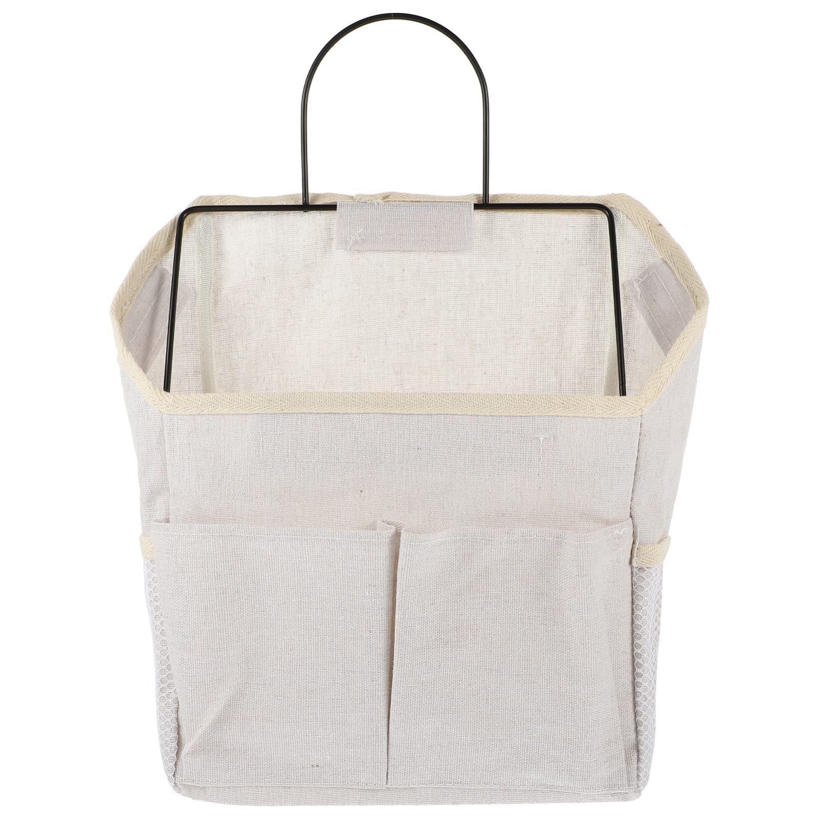 Cabilock 2piezas Bolsa De Almacenamiento Colgante Organizador De Estante De Pared Para Dormitorio y Hogar Bolsa De Almacenamiento Laterales
