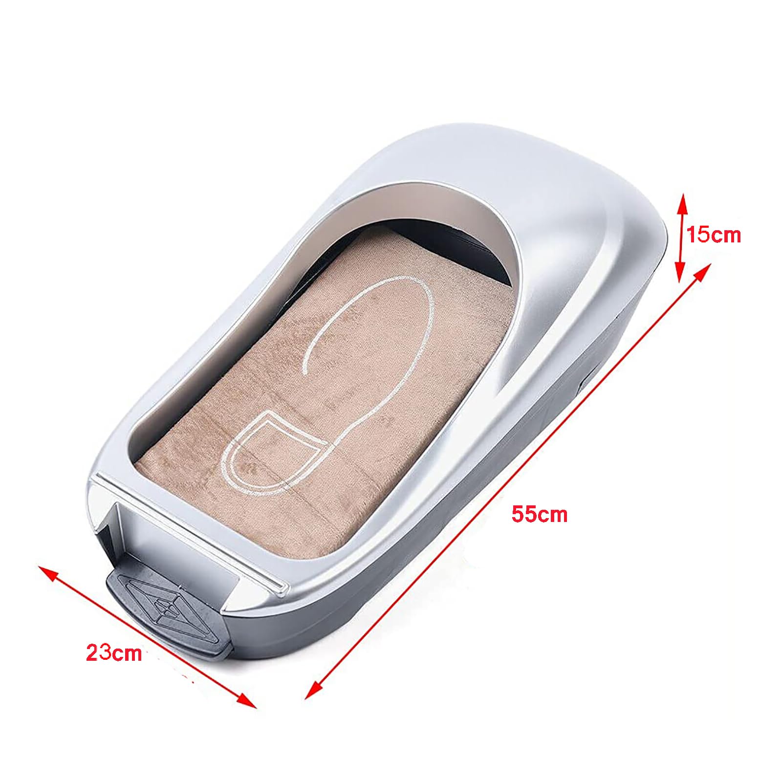 Máquina Película Desechable para Zapatos Totalmente Automática, Máquina Profesional para Cubrir Zapatos Domésticos con Cubiertas para Zapatos, Película Espesa Antideslizante/Inteligente