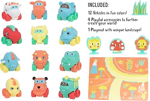 Vista 55 de Lotes para jugar juguetes - Garaje de aparcamiento para bebés de varios pisos - JC Toys