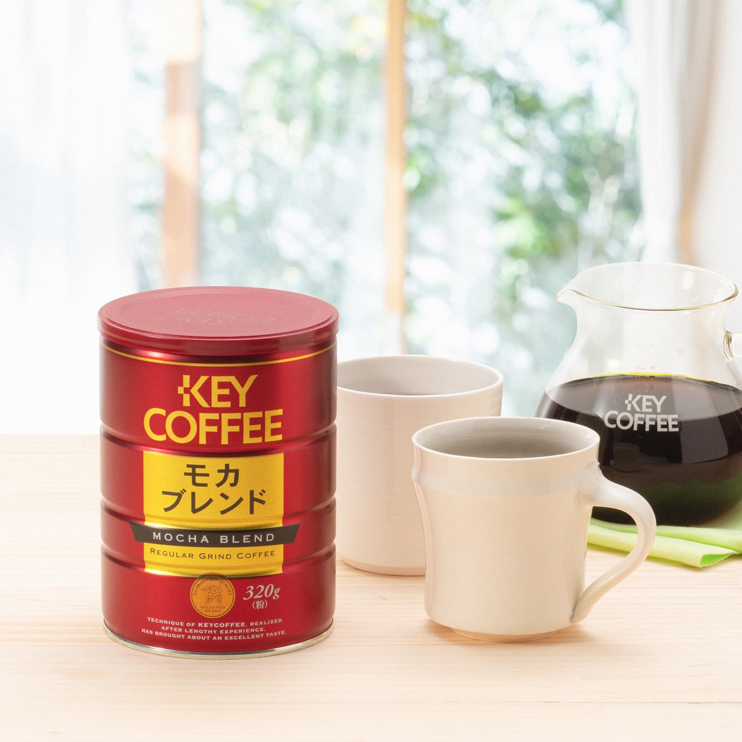 Amazon.co.jp: キーコーヒー 缶 モカブレンド 320g×2袋 : 食品・飲料・お酒