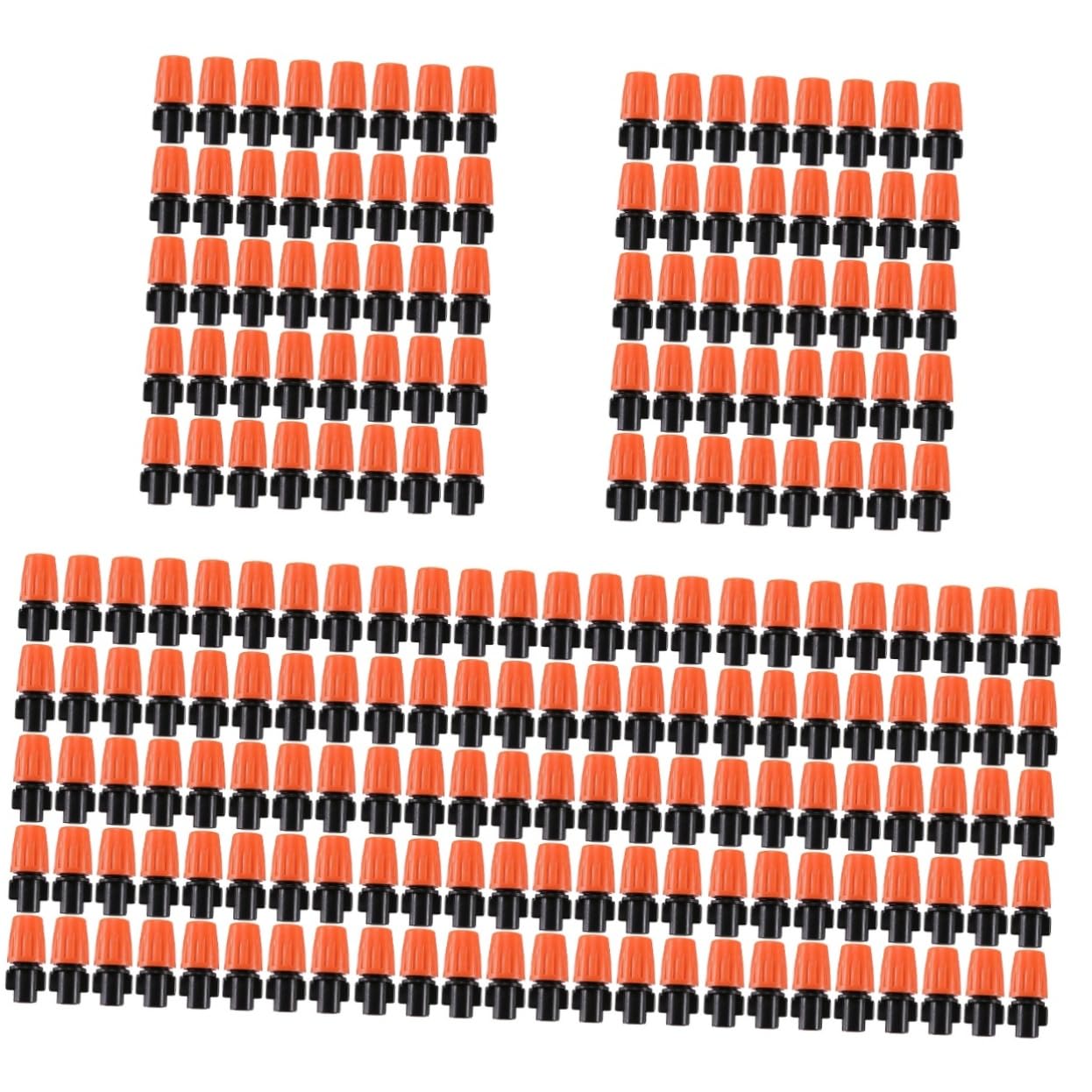 Sosoport 5 Set Di Ugelli Di Nebulizzazione Regolabili Per Irrigazione A Goccia Per Tubo Da Giardino 40 Pezzi * 5