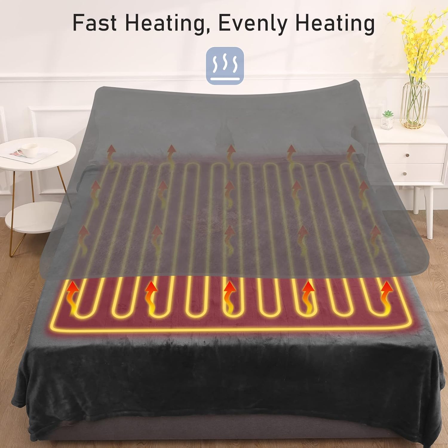 review Heated Electric Blanket Full Size 72