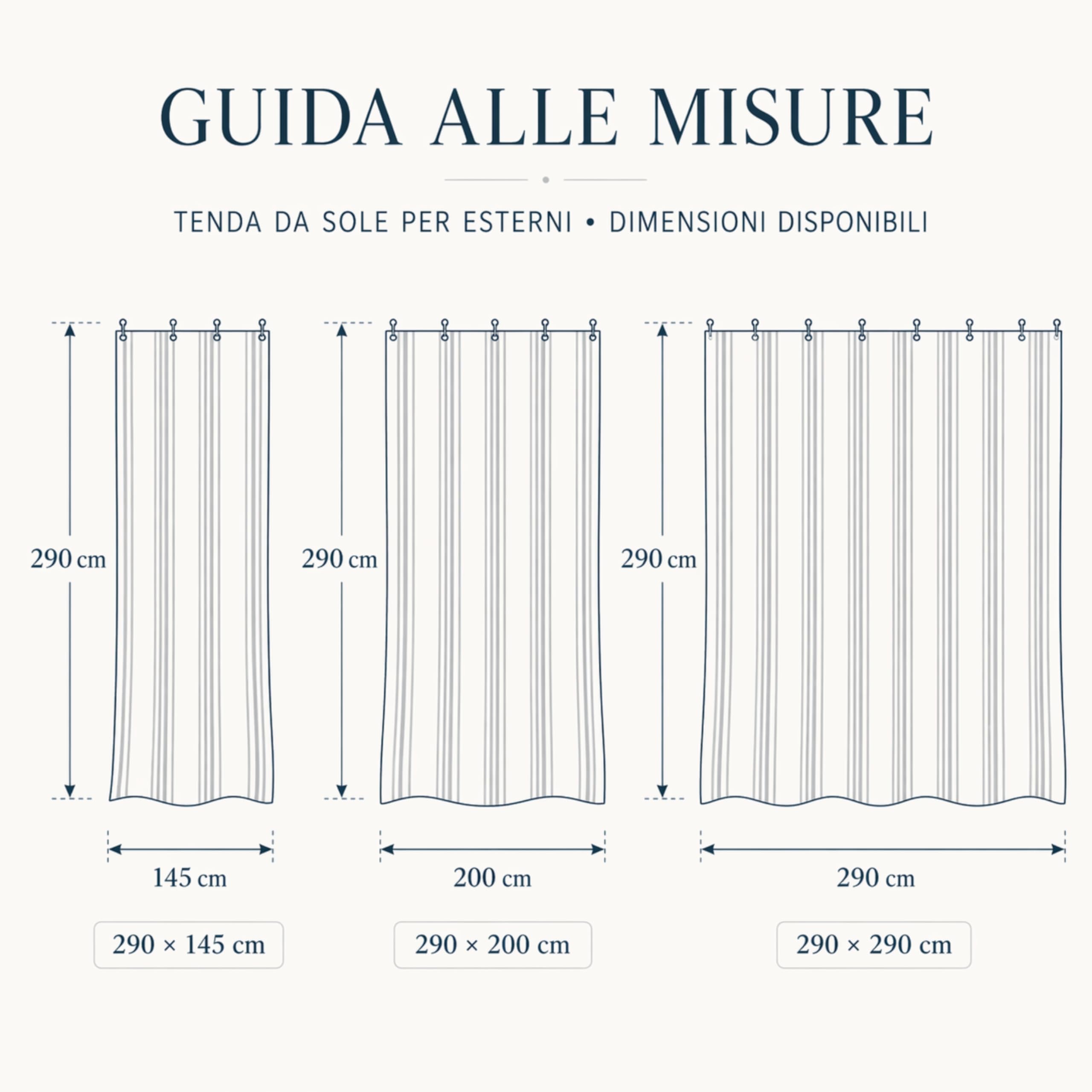 Tenda da Sole a Caduta per Balcone 145x290 cm, Tenda Parasole Esterno con Strisce, Protezione UV, Marrone