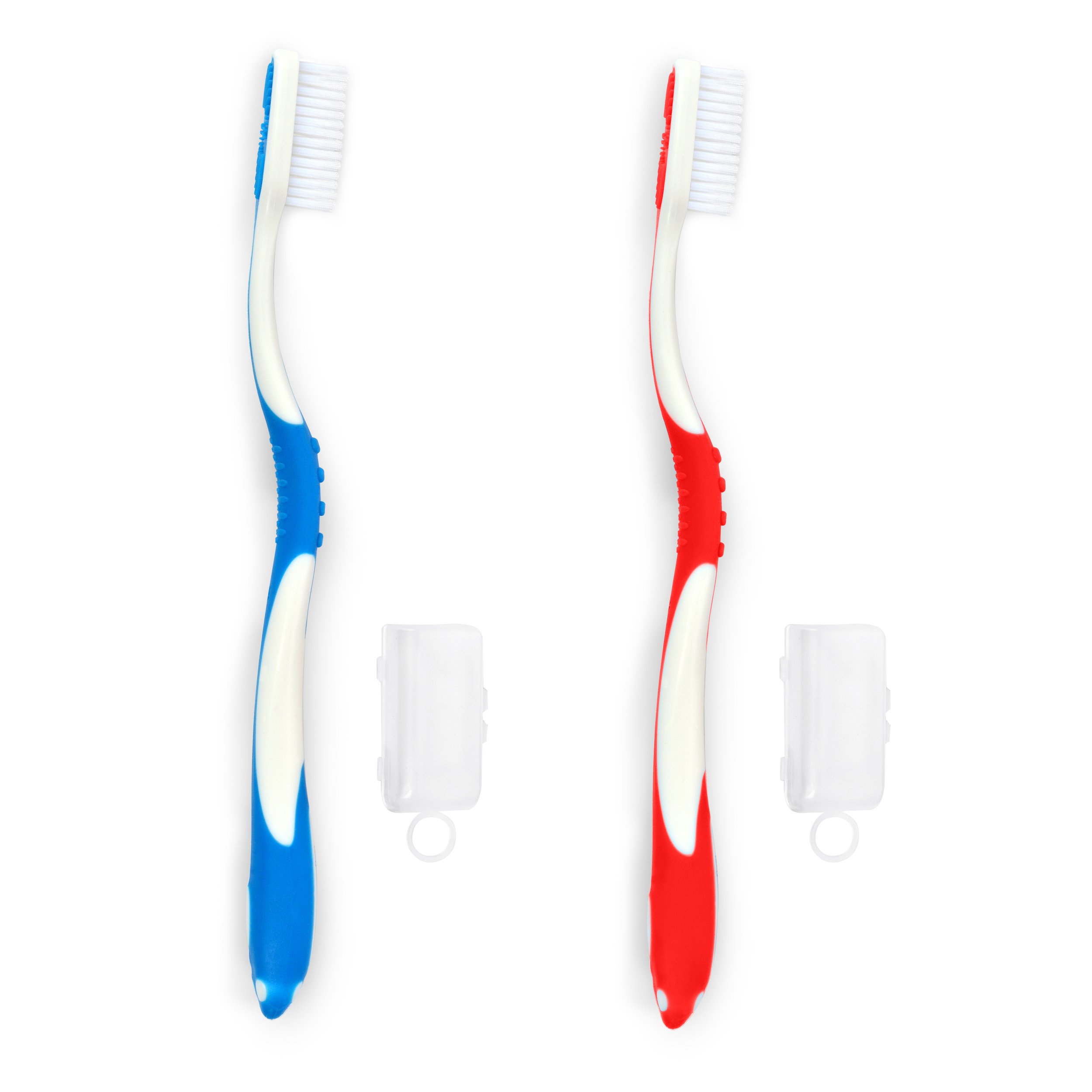 aquawhite® Deep Clean Toothbrush with Hygiene cap, Soft Bristles, Pack of 2 (Color may vary) (B0747NY641) Amazon Price History, Amazon Price Tracker
