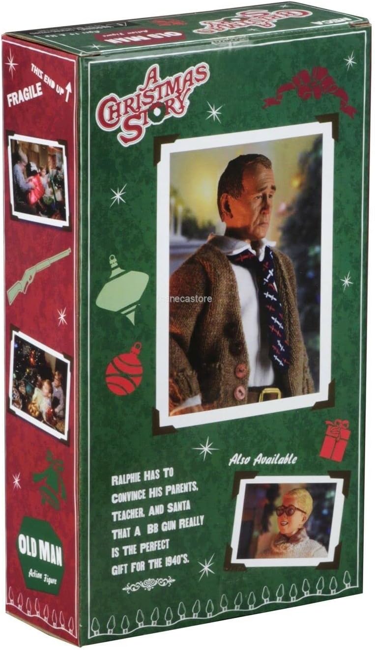 A Christmas Story - 8" Scale Clothed Action Figure – Old Man- NECA
