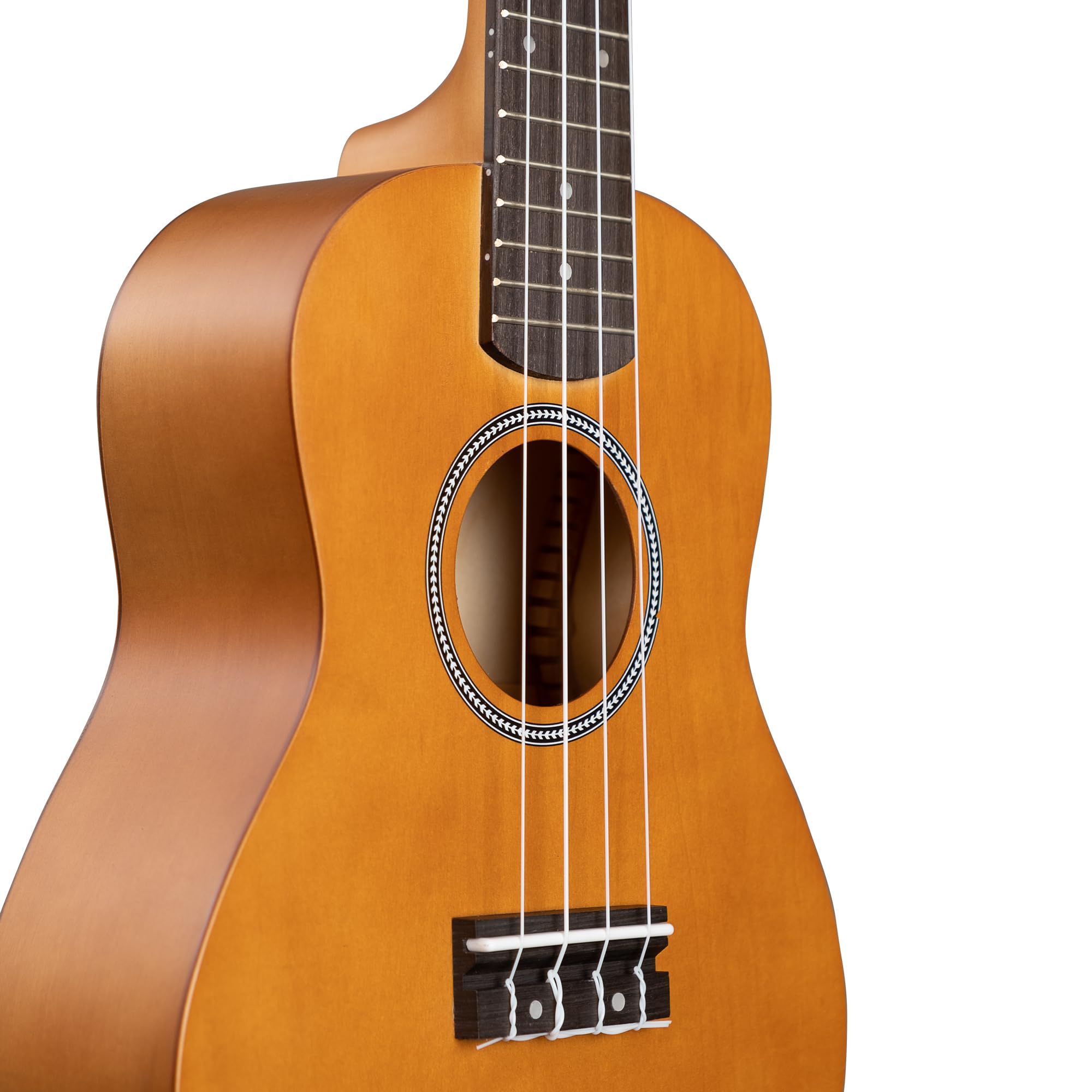 Concert Ukulele Linden Brown Set (incl. Bag, 3 Picks, Book, Tuner)