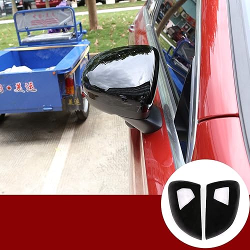 YIWANG Cubierta para espejo retrovisor lateral de coche, color negro brillante, tapa para Mercedes Benz Clase A W177 A180 A200 2019 2020 accesorio
