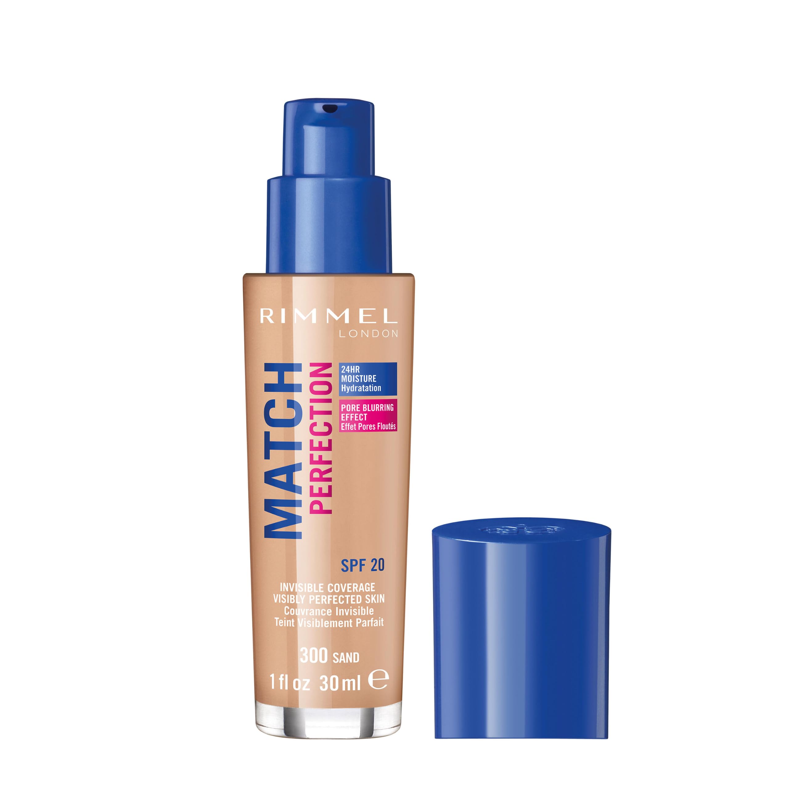 Rimmel Match Perfection Podkład, 300 Sand, 30 ml