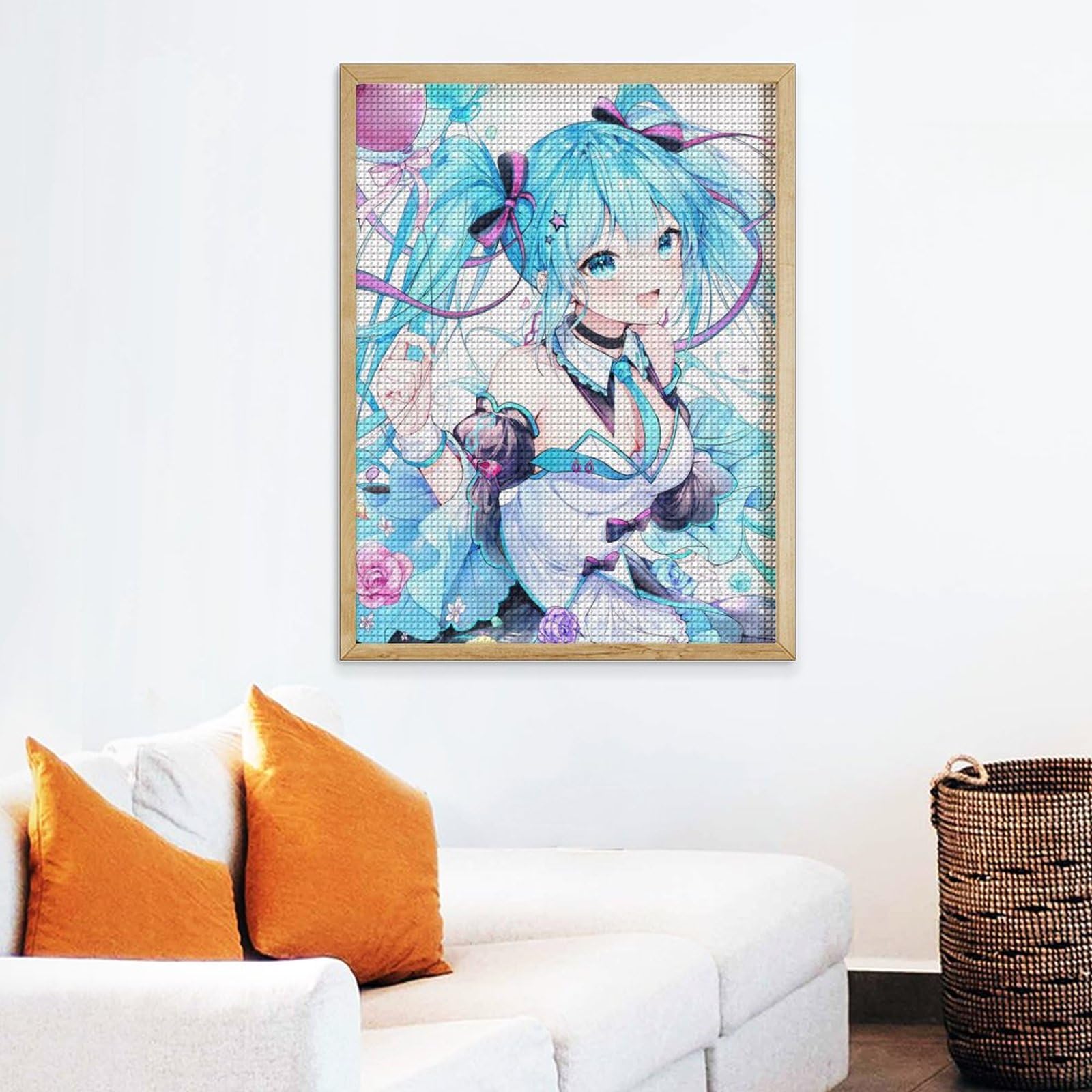 Amazon.co.jp: 初音ミク ダイヤモンドアート セット モザイクアート 5d