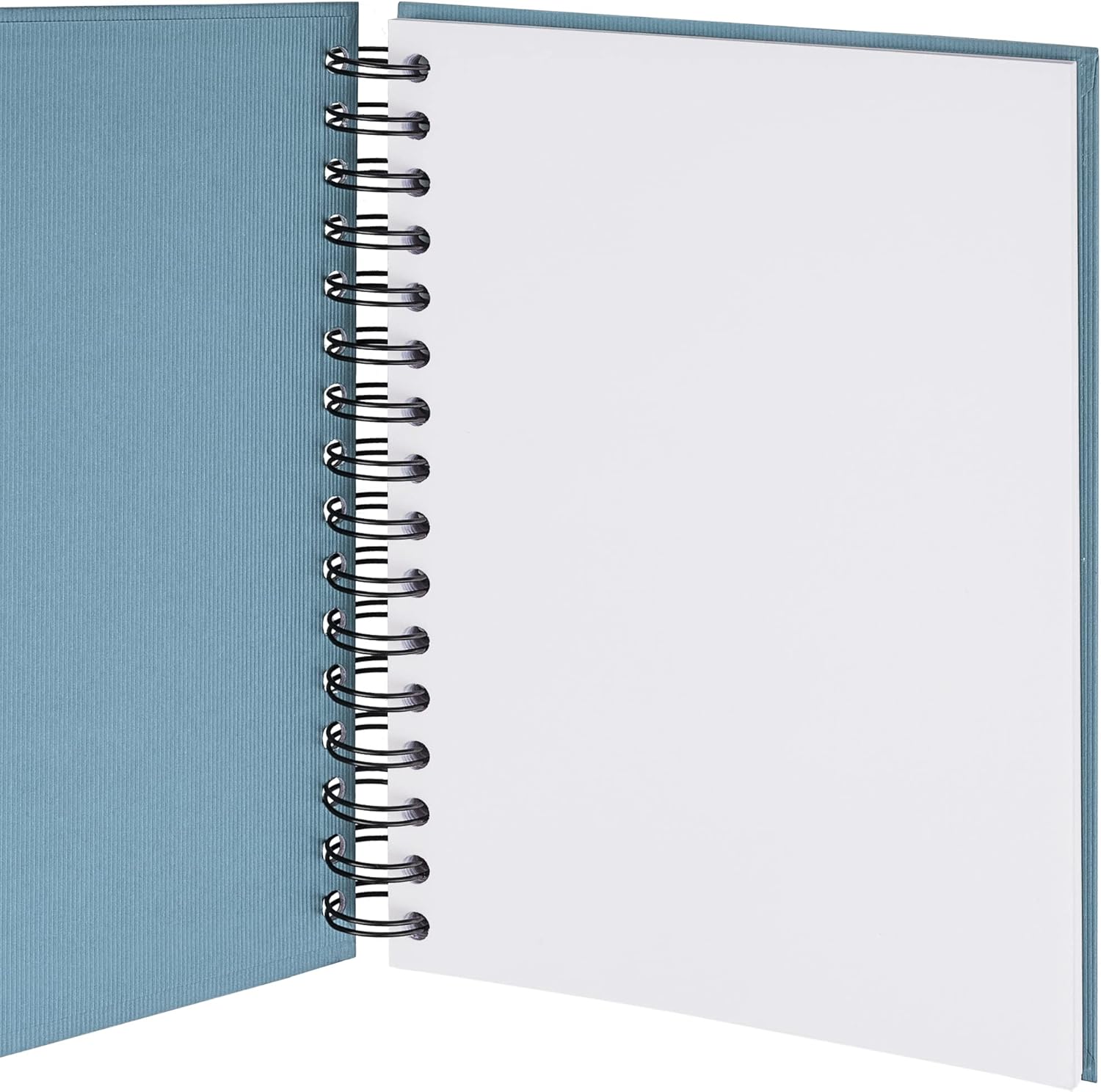 Rössler S.O.H.O. 1875452151 Model Aeroplane Wire-o A5 Elasticated Notebook - Denim