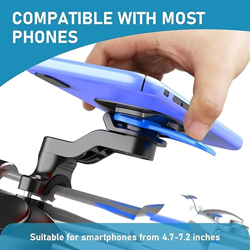 Miniatura 5 de 1 soporte de navegación giratorio de 360 para automóvil, junta de silicona, doble chasis, base de absorción de golpes, accesorios fijos universales,