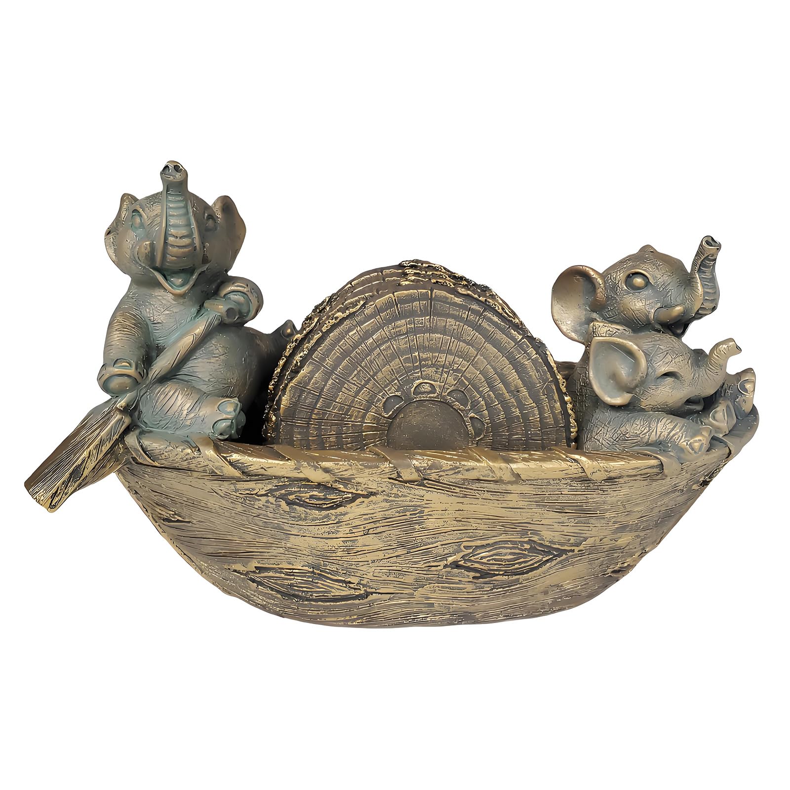 Charm Elephant Shape Coasters Resin Table Mats for Coffee Tea Cups Elephant Coasters Set