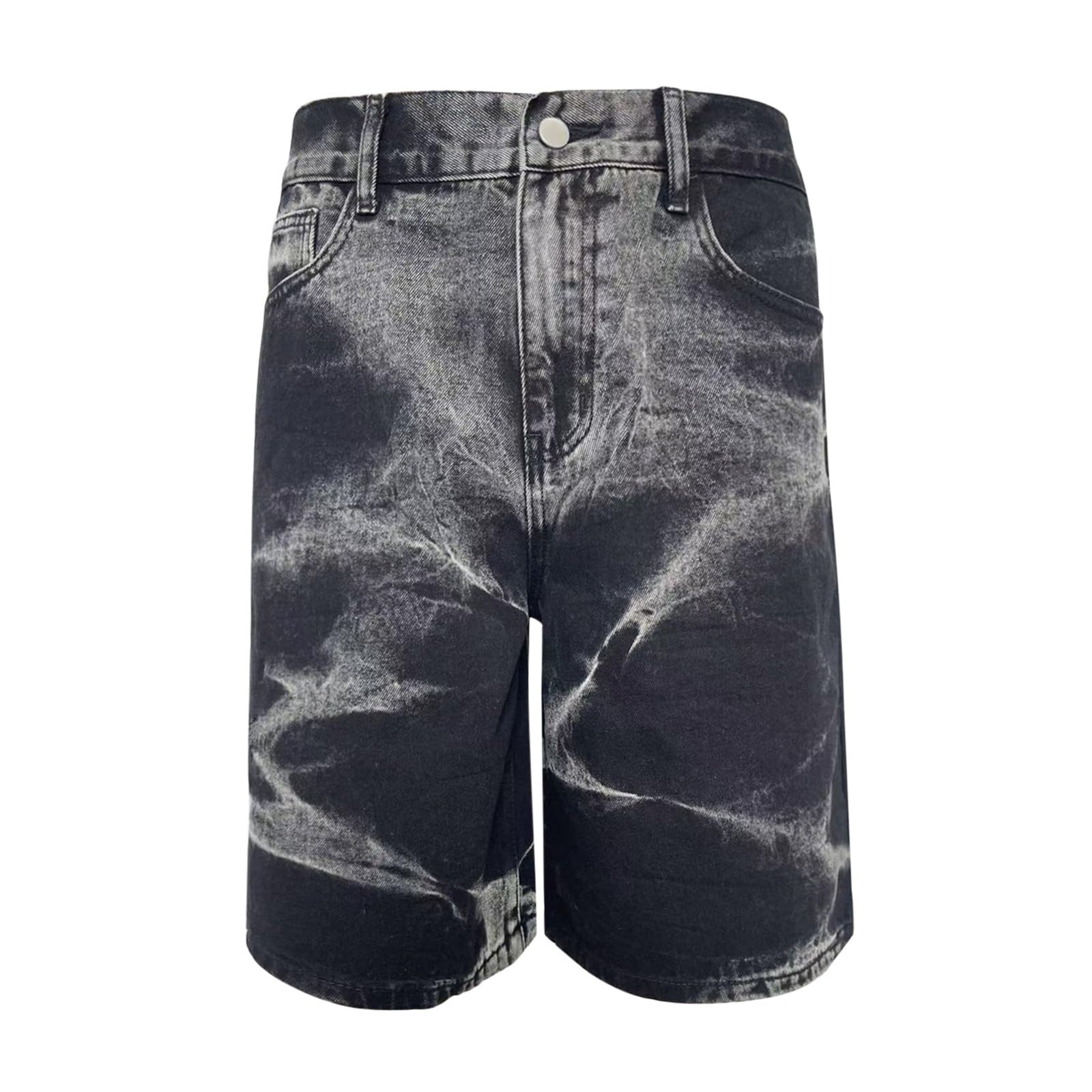 Genérico Pantalon Corto Hombre Deporte Tejido de Sarga Resistente al Desgaste Ajuste Holgado y cómodo Ideal para Uso Diario y Actividades al Aire Libre