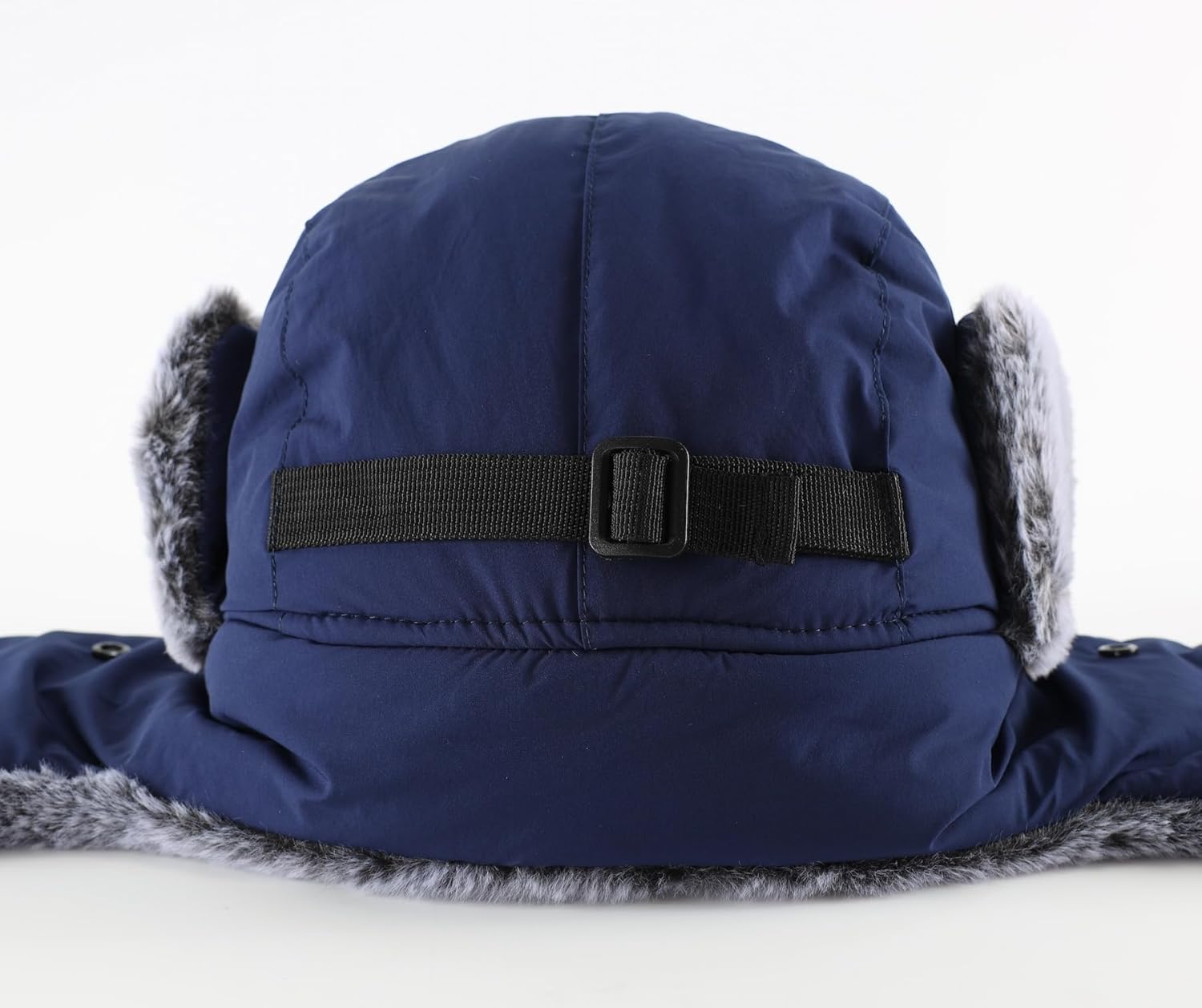 Home Prefer Men's Trapper Hat with Face Mask Faux Fur Trooper Trapper Hat for Men Winter Hunting Hat