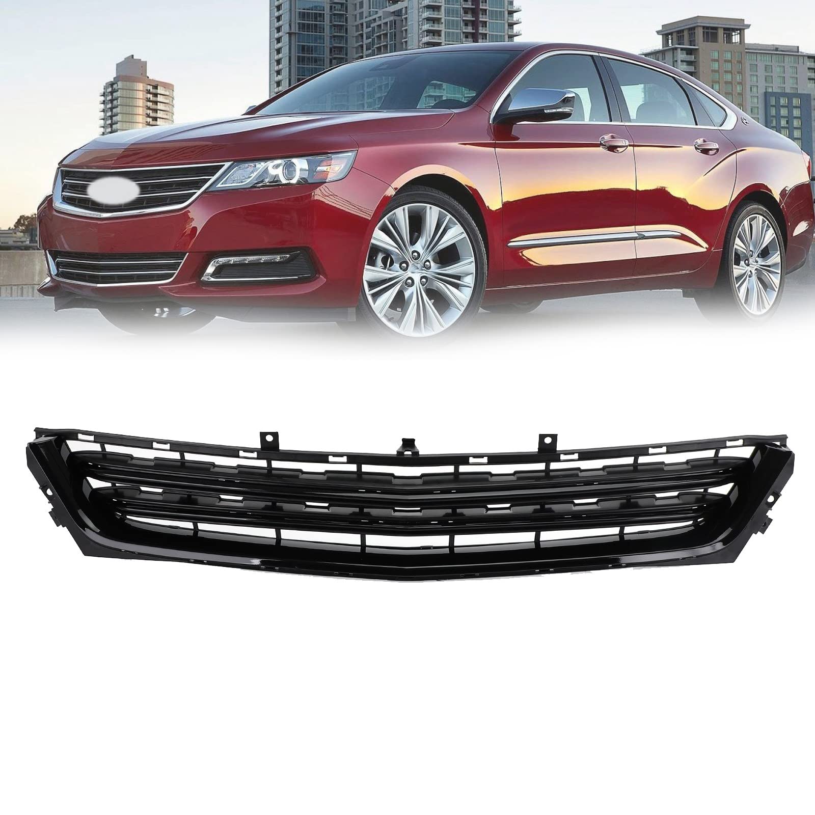 Calandre inférieure pare-chocs avant Chevrolet Impala 2014-2020 - 8
