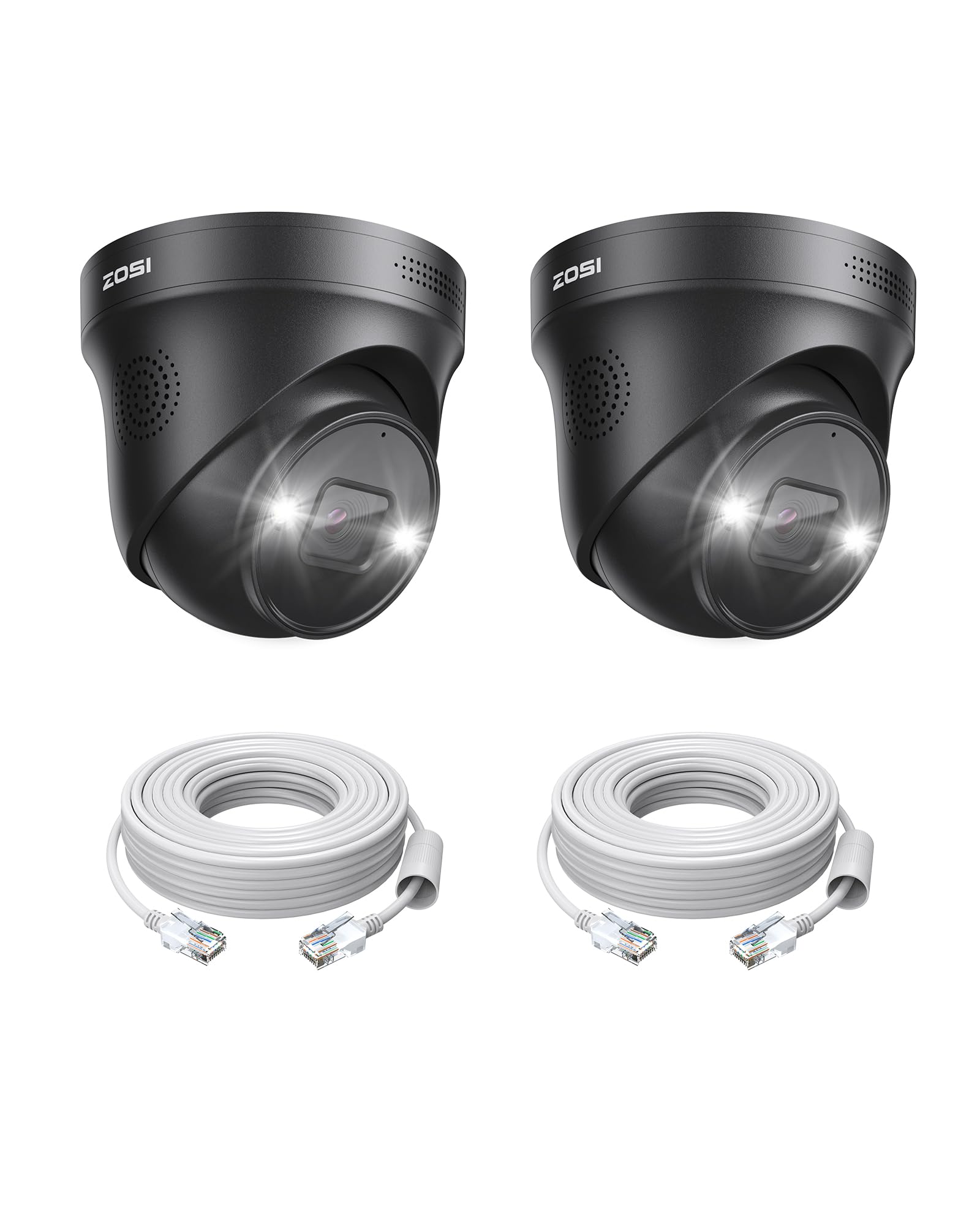 Amazon.com : ZOSI 2PK 4K PoE IP Security Camera with Ethernet
