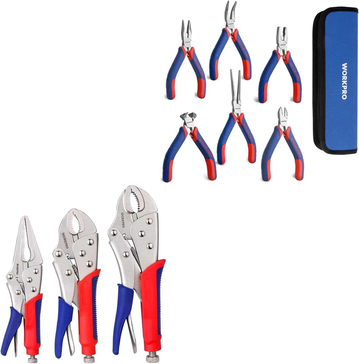 WORKPRO 9-piece Pliers Set