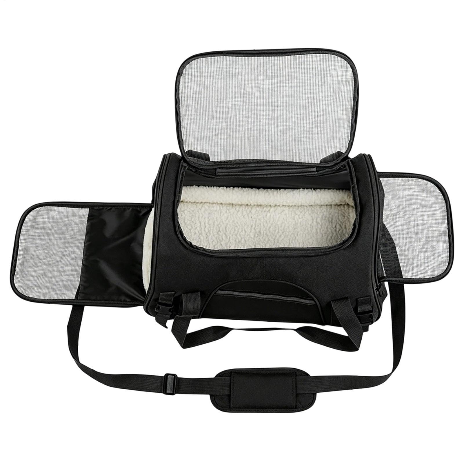 Transporter Dla Kota Miękki Transporter Typu Sling | Uchwyt do przenoszenia szczeniaka Podróże Wakacje Spacery Wędrówki Wycieczki Wypady Trekking Biwak Piknik Wyjazdy Turystyka