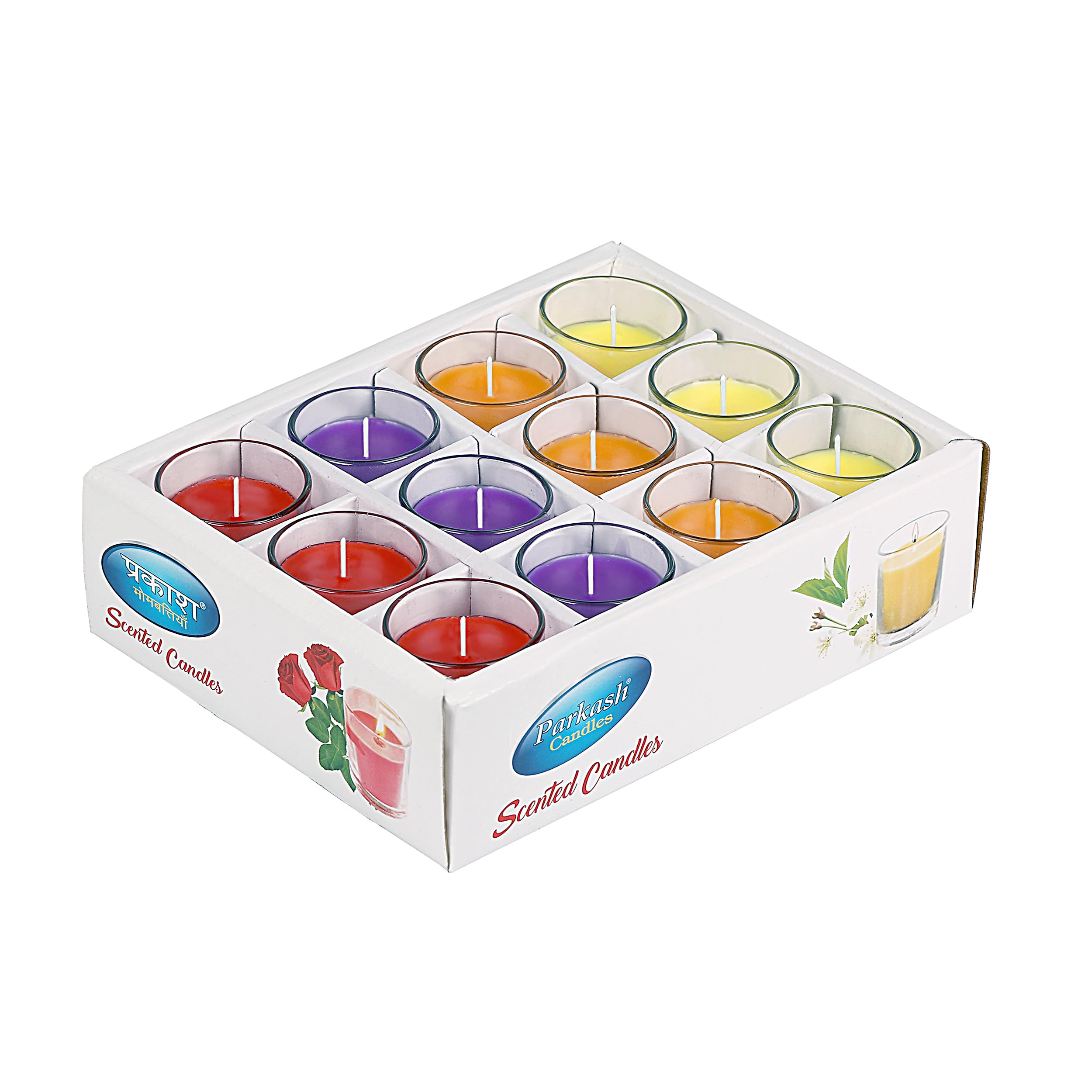 PROSPERRO LUMO by Parkash Candles Votive Glass Candles Set of 12, (Scented) Rose, Jasmine, Lavender, Sandalwood (B0B7SFHSCW) Amazon Price History, Amazon Price Tracker