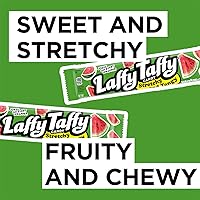 Vista 3 de Laffy Taffy Caramelos elásticos y picantes, sandía, 1.5 onzas (paquete de 24)