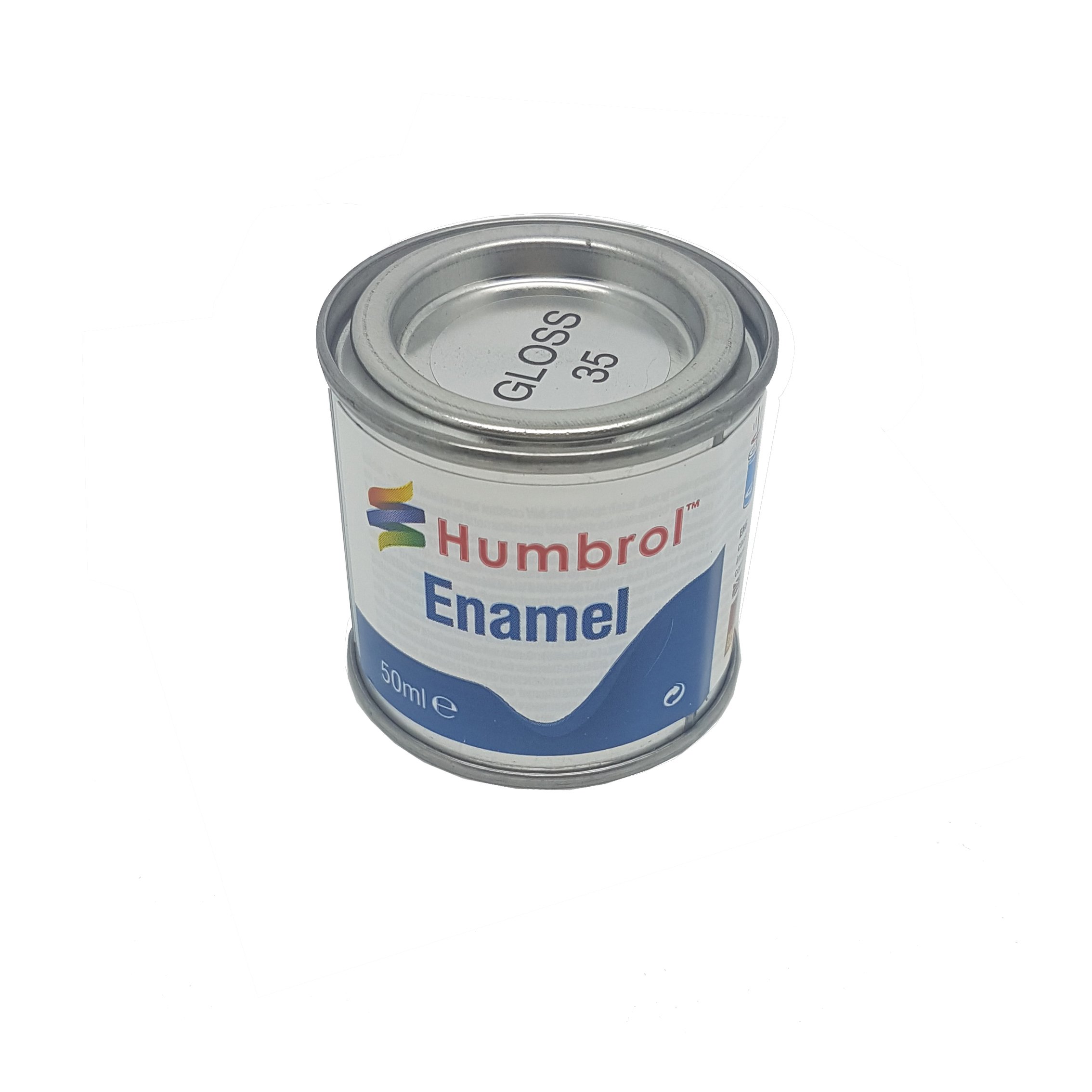 Humbrol Aq0397 50Ml No.2 Tinlet Enamel Paint 35 (Varnish Gloss)