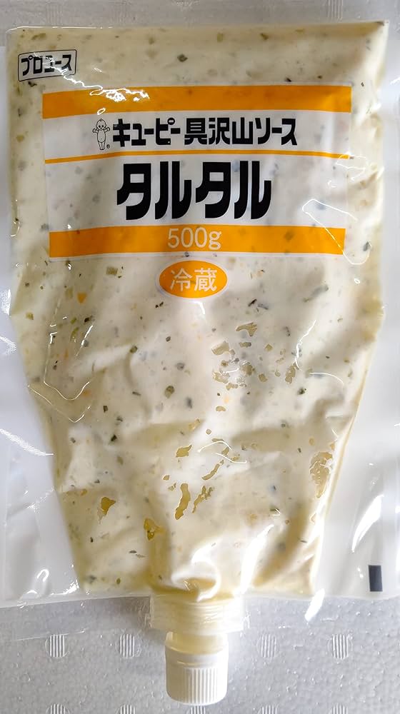 Amazon.co.jp: キューピー 具沢山ソース タルタル 500g×10P 冷蔵
