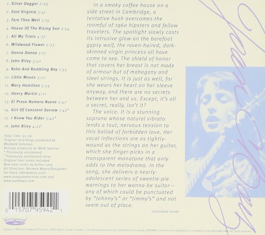 Amazon.co.jp: Joan Baez 1: ミュージック