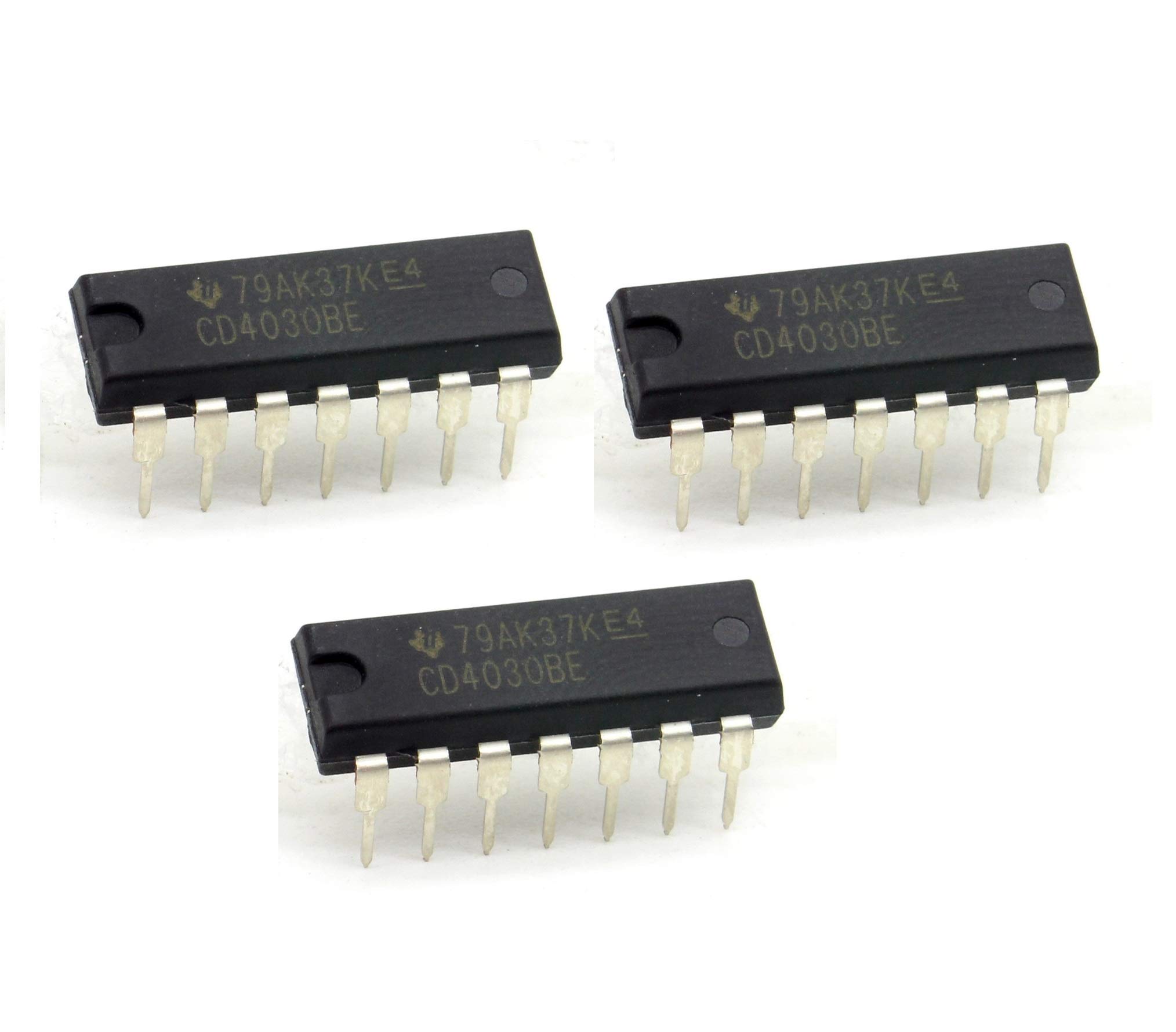 INVENTO 3Pcs CD4030BE 4030 IC Quad XOR Gate, 4 Gate, 2 Input, 6.8 mA, 3V to 18V, DIP-14 (B081B79Q78) Amazon Price History, Amazon Price Tracker