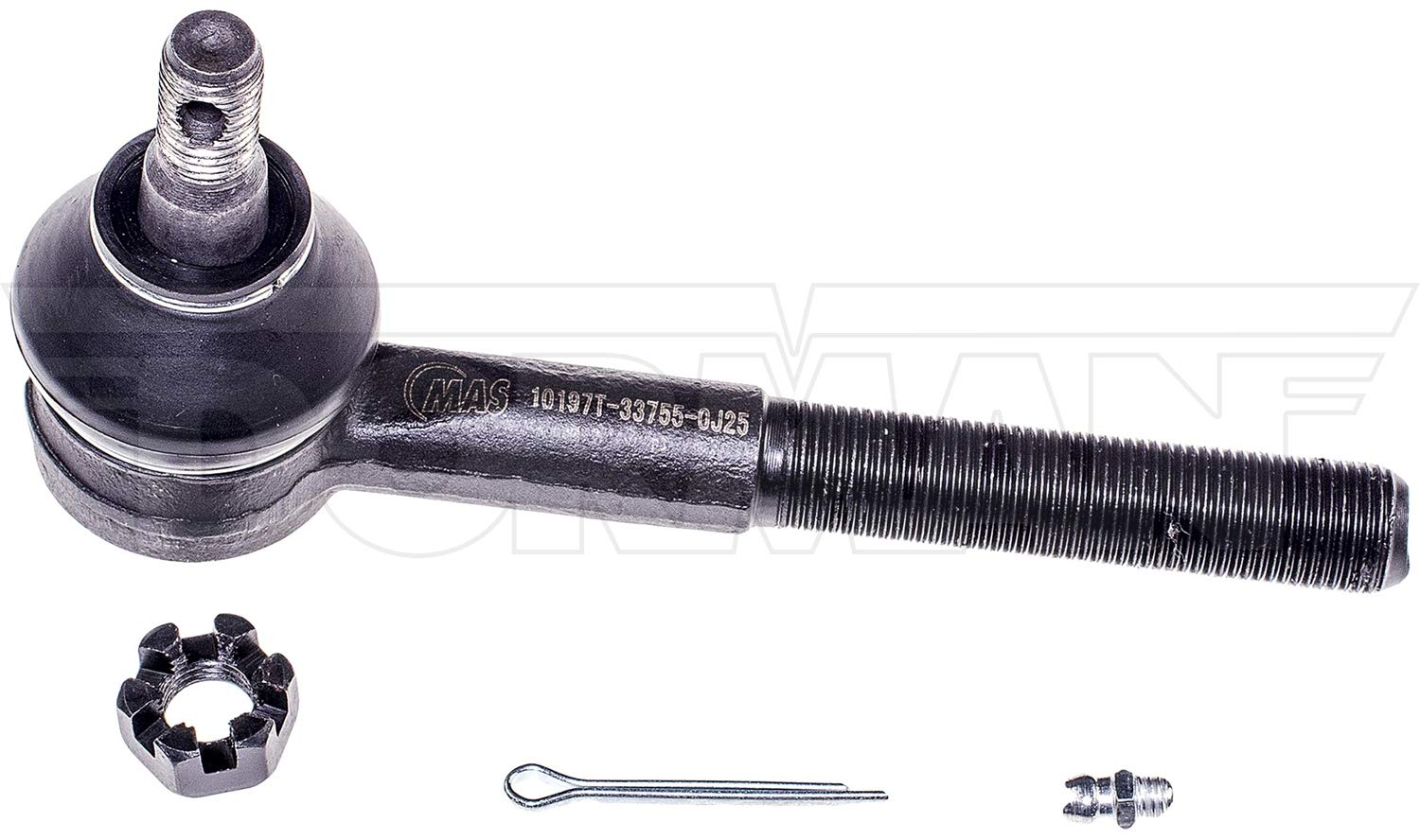 Dorman Premium T409LPR Front Inner Steering Tie Rod End Compatible with Select Chevrolet/GMC Models - Tie Rod - Steering Tie Rod End - This steering tie rod end directly replaces the original equipment tie rod on specific vehicle applications. It has undergone an industry-leading evaluation process to ensure smooth, safe operation.