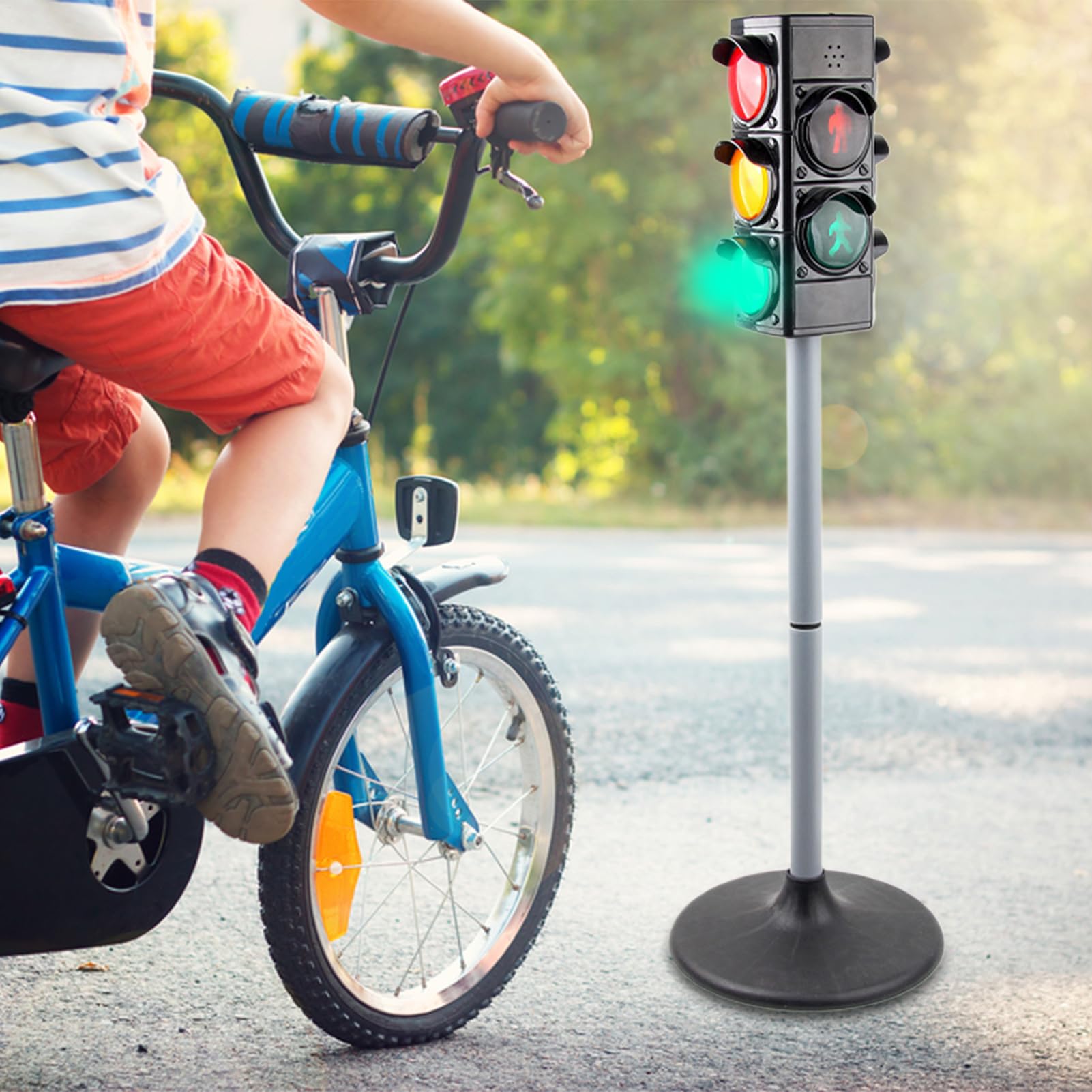Générique Ampel für – Sicherheitssignalspielzeug, Simulationsspielzeug, Verkehrslicht, Straßenverkehrsdekoration, praktische pädagogische Aktivität für das Alter