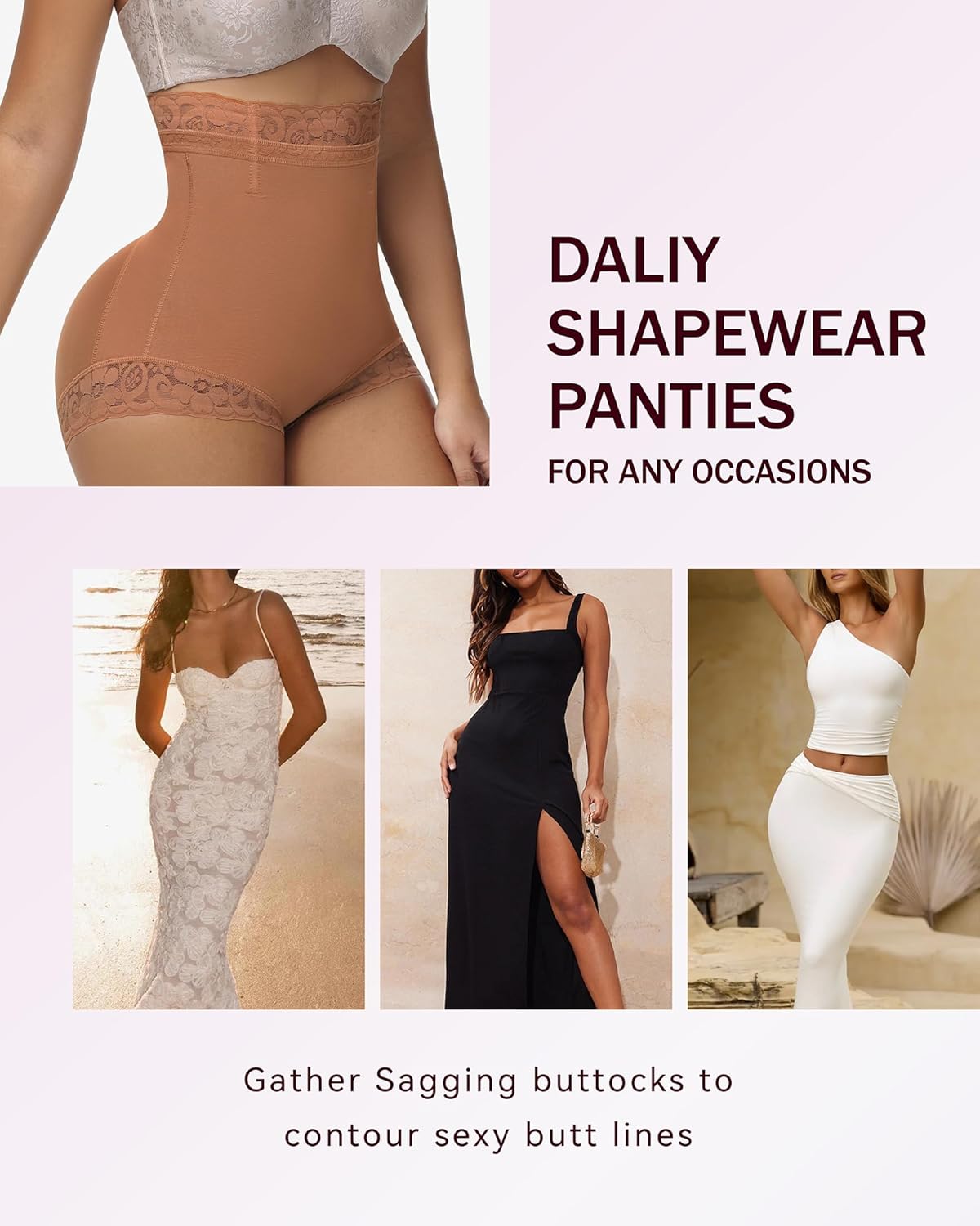 SHAPSHE Butt Lifting Panties Tummy Control Shorts High Waisted Shapewear Briefs Compression Underwear Women Faja Shorts - Image 7