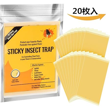 Amazon Co Jp Kodi 害虫捕獲粘着紙 粘着トラップ 捕虫シート ハエ取り 害虫対策用品 強力 防水 安全無毒 簡単取付 コナジラミ アザミウマ アブラムシ ハエ 蜂 蚊除け 室内外対応 黄色 15 cm 枚 Diy 工具 ガーデン